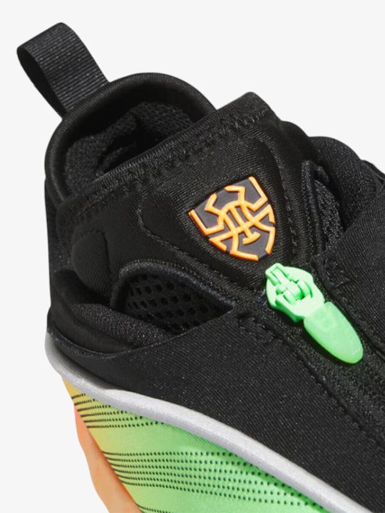 D.O.N. Issue 7 Ниски Баскетболни Обувки Lime Burst / Core Black / Screaming Orange
