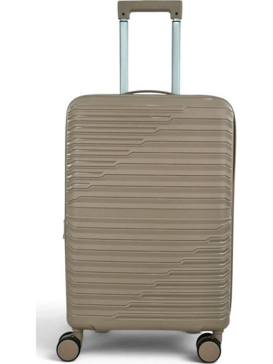 Playful Bags Valize de Călătorie Sigure Bej Set 3 Bucăți