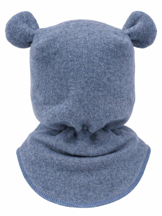 Căciulă Pentru Copii Fleece Albastră