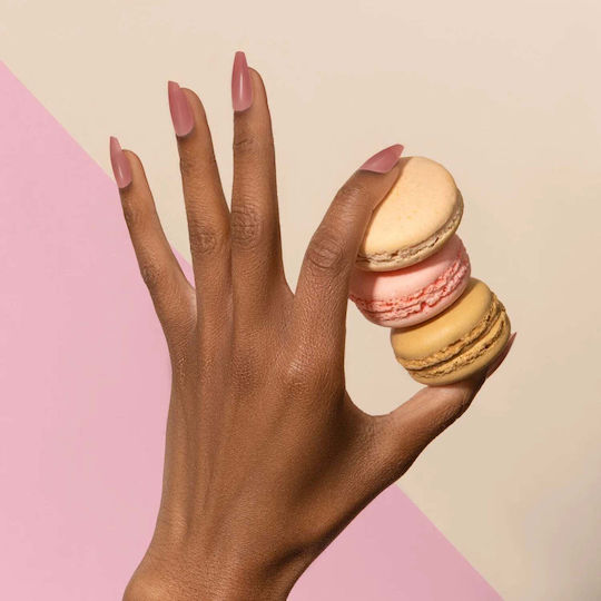Kiss Bare But Better Premium Fake Berry Nude Tipsuri unghii false în Culoare Roz 28 bucăți