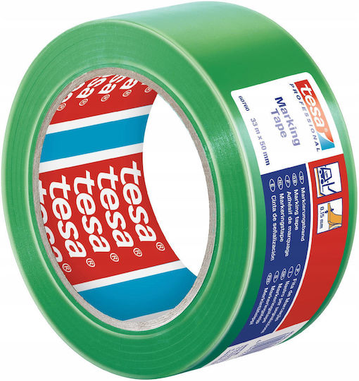 Tesa Професионална Самозалепваща Лента Зелена 33mx50mm 4бр