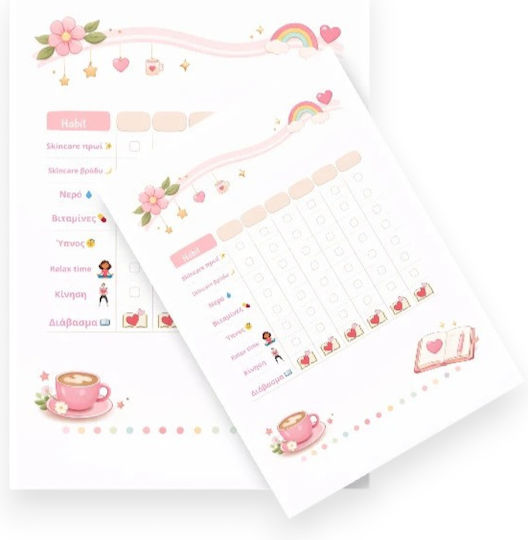 Pinkberry Cosmetics Μηνιαίο Planner A5