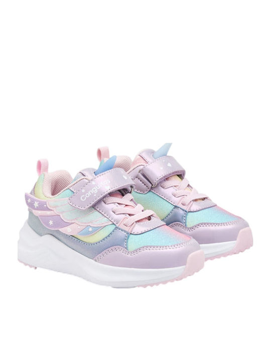 Kinder Sneaker mit Lichtern Lila