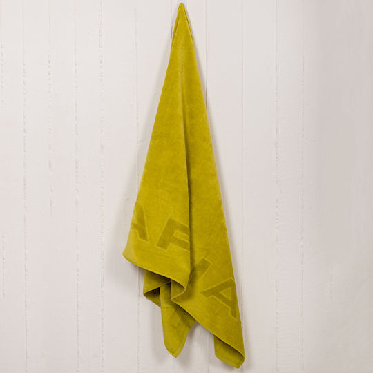 Beach Towel 90x170 Naf-naf Velour Citronelle