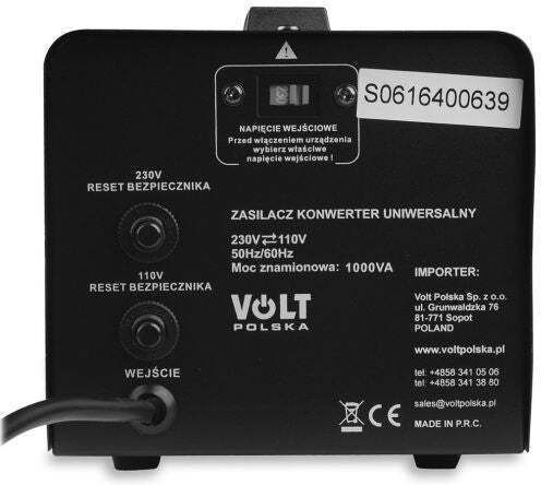 Volt Трансформатор Volt Polska 230v/110v 1000va