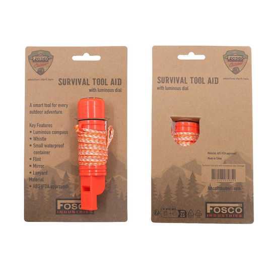 Instrument de supraviețuire Survival Tool Aid cu cadran luminos Fosco