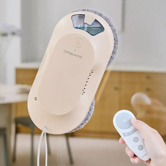 Create Robot Curățător de Geamuri cu Baterie