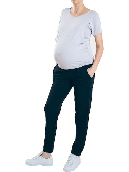 Kidizi Zendaia Negru M Pantaloni multifuncționali pentru maternitate cu talie