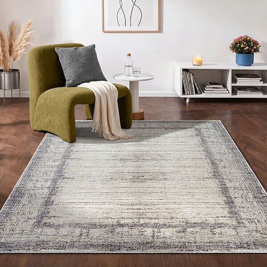 Newplan Milo 7519b Wohnzimmer Teppich Rechteckiges Beiges 133x190cm