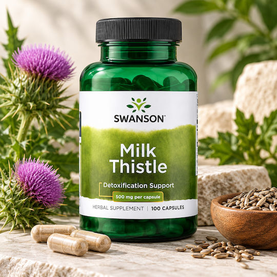 Swanson Milk Thistle 500mg 100 caps