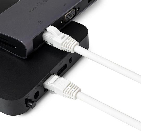 Microconnect U/UTP Cat.6a Ethernet Netzwerkkabel 2m Weiß