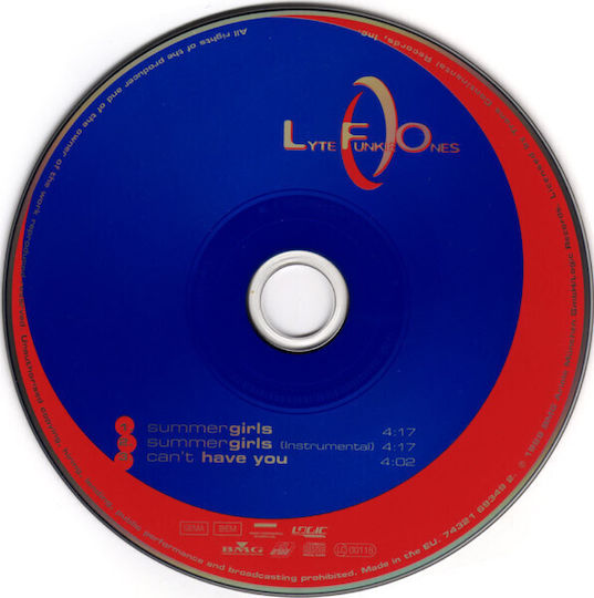 Lyte Funkie Ones Summer Girls Cd