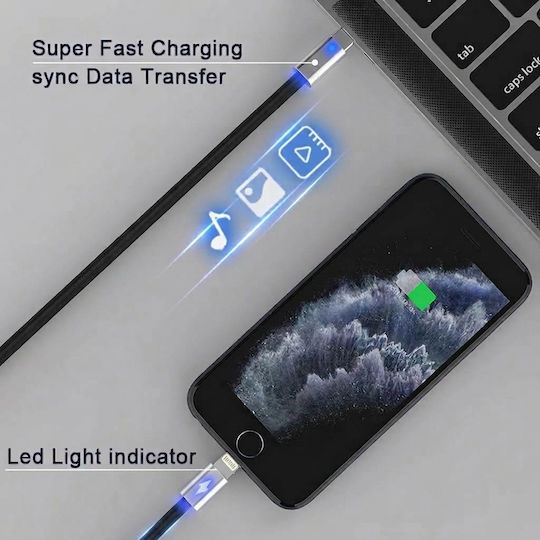 Leewello USB-C Zu Lightning Kabel Schwarz 1,2m 783090
