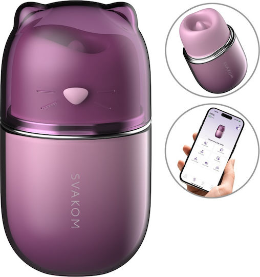 Svakom Вибратор Klitty Dusty Lavender Вакуумен Стимулатор За Клитор С Вибрация Лилав