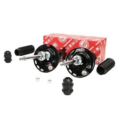 Shock Absorber Set + Bump Stops Front Toyota Auris Corolla 1.3-2.2 D 2010