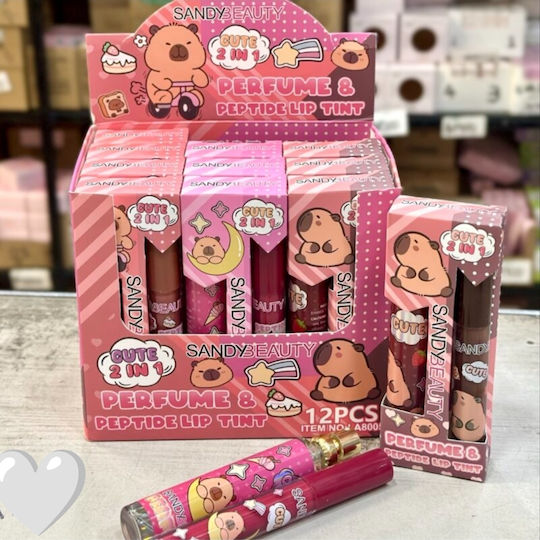 Sandybeauty Lip Gloss Brown