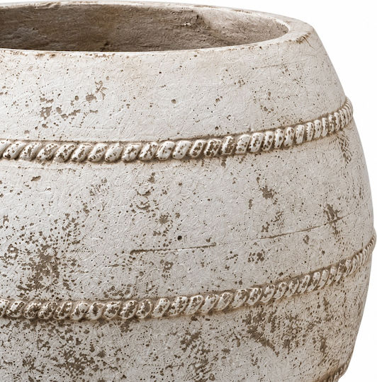 Artekko Beton Pflanzgefäß Beige 44,5x44,5x35,5cm Artekko Beton Pflanzgefäß Beige 44,5x44,5x35,5cm