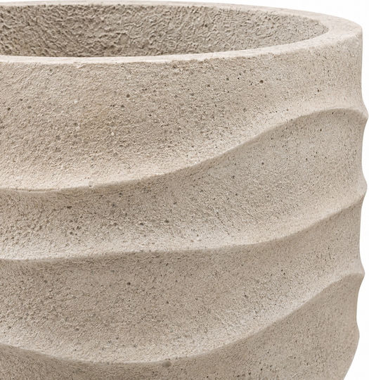 Artekko Beton Pflanzgefäß Beige 40,5x40,5x38cm Artekko Beton Pflanzgefäß Beige 40,5x40,5x38cm