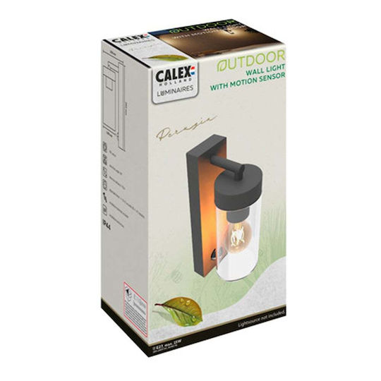 Calex Iluminat Exterior Montat Pe Perete Lampion E27 IP44