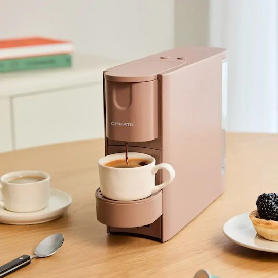Create Thera Easy Кафемашина за капсули Nespresso Налягане 20bar Кафяв