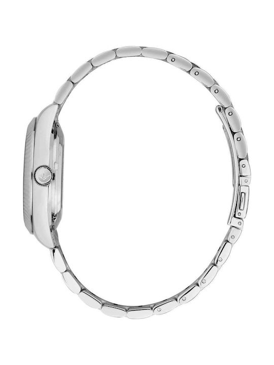 Men's Watch 39mm Automatic with Silver Stainless Steel Bracelet