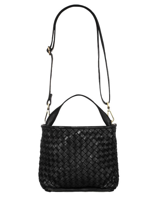 Lang Leather Women's Tote Bag Black