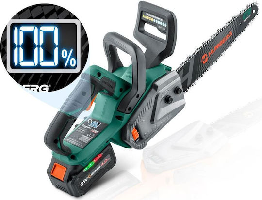 Humberg HM-436 Battery Chainsaw 1x4Ah Brushless 21V Brushless with 30.5cm Blade
