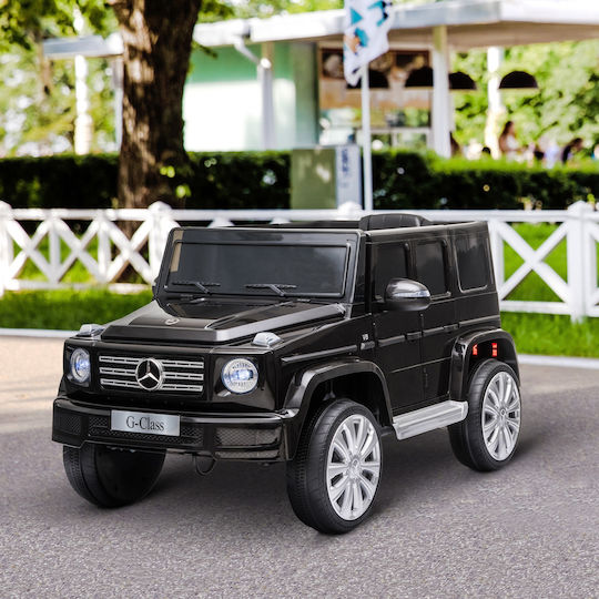 Mercedes Benz Едноместен с дистанционно управление Лицензиран 12 волта Черен за 3+ Години