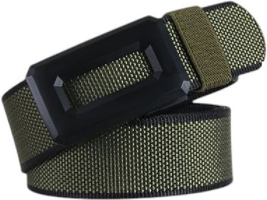 Men's Military Type Belt Molle Tactical K328 Black