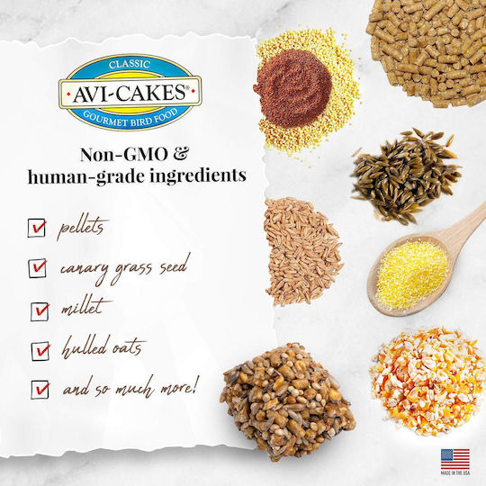 Lafeber's Fruit Delight Avi-Cakes Pellet Food For Canaries 227gr