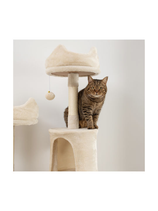 Pawhut Kratzbaum Katzenbaum Beige