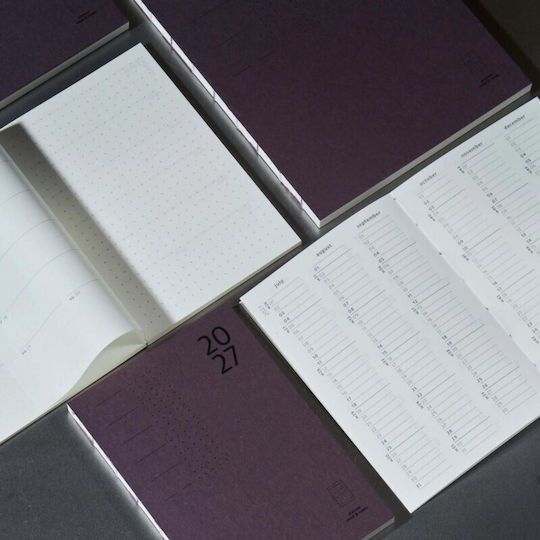 Paper Republic Notizbuch A6 58 Blätter Lila