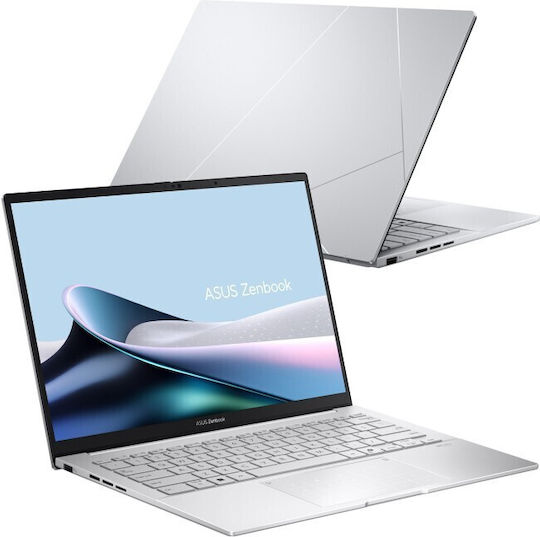 Asus Zenbook 14 OLED UX3405CA-SU1500W 14" Тъчскрийн (Ultra 9-285H/16GB/512GB SSD/W11 Home) (US Клавиатура)