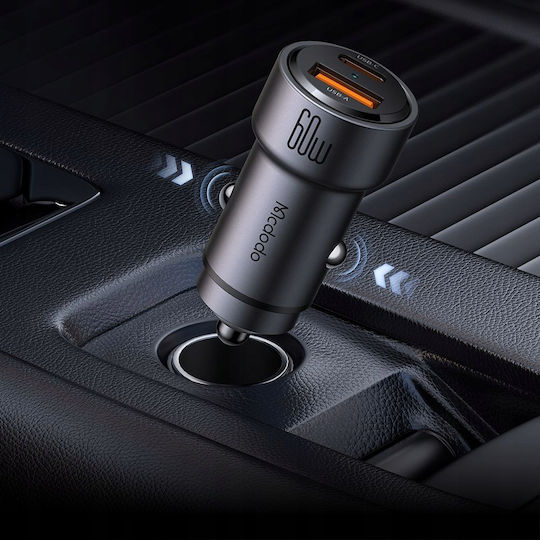 Mcdodo Fast Car Charger Phone Laptop 2x Usb-c Usb-a 60w