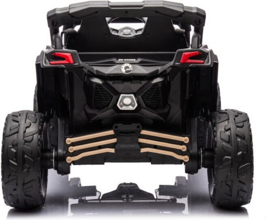 Can-Am Maverick Buggy Двуместен с дистанционно управление Лицензиран 24 волта Бежов за 2+ Години