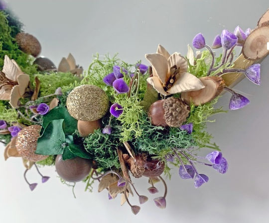 Acorns Glitter Natural 12 Pcs