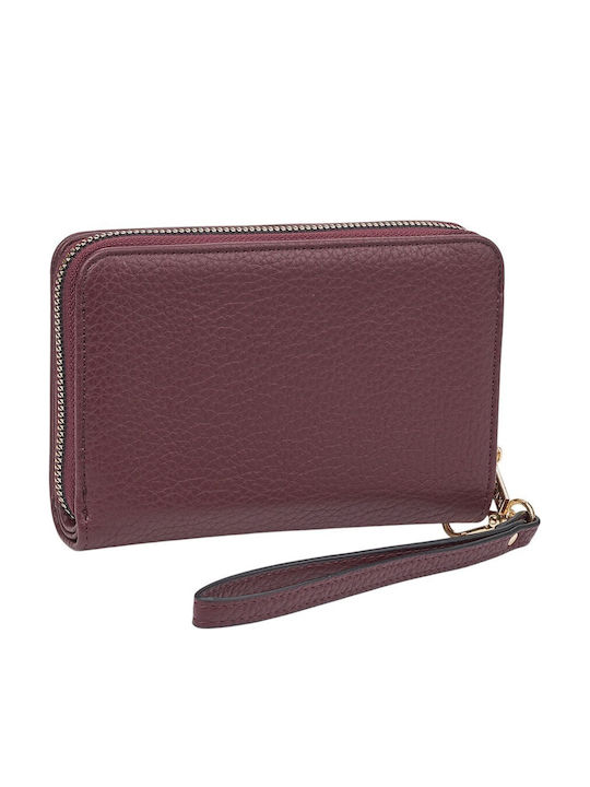 Damenbrieftasche Burgundisch