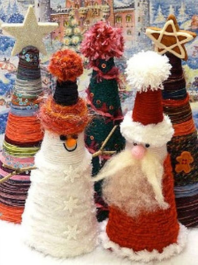 Styrofoam Cone 18 Cm 1 Pc