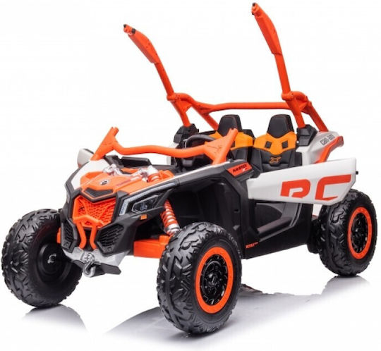Can-Am Maverick X3 Kinderfahrzeug Doppelsitzer mit Fernbedienung Lizensiert 24 Volt Orange Für 3+ Jahre CA001-Orange