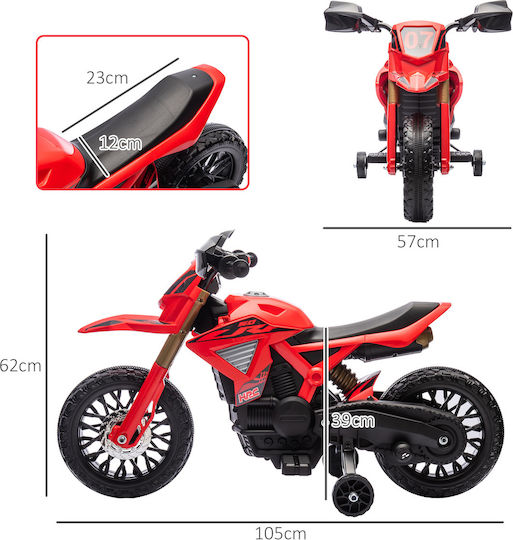 Παιδική Μηχανή Ηλεκτροκίνητη 12 Volt Κόκκινη για 8+ ετών