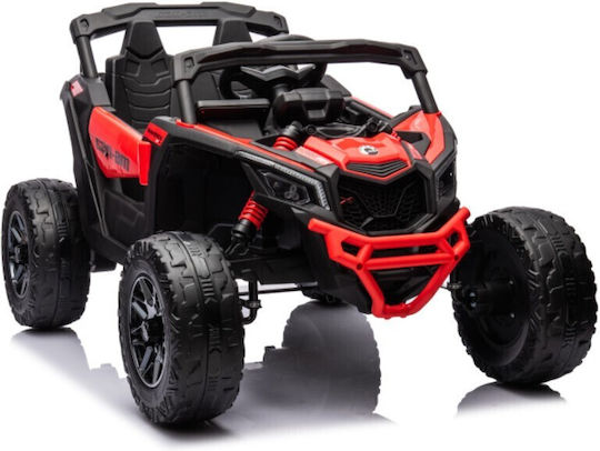 Can-Am Maverick 4x4 Buggy Διθέσιο με Τηλεκοντρόλ Licensed 24 Volt Κόκκινο για 2+ Ετών