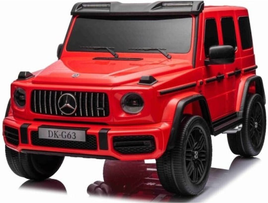 Amg G63 Doppelsitzer mit Fernbedienung Lizensiert 12 Volt Rote