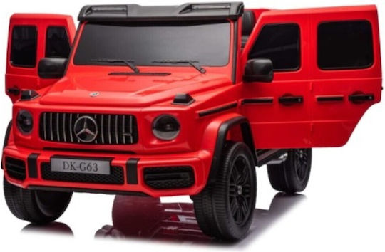 Amg G63 Doppelsitzer mit Fernbedienung Lizensiert 12 Volt Rote