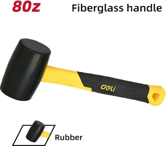 Deli Deli Vorschlaghämmer mit Fiberglas Griff DL5908