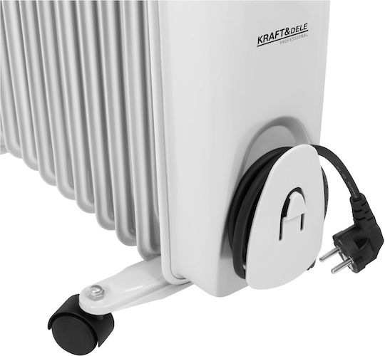 Kraft & Dele Radiator cu ulei cu 11 felii 2500W