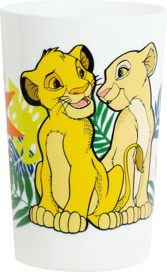 Disney Σετ Φαγητού Ango Lion King από Πλαστικό Λευκό 3τμχ για 6+ μηνών