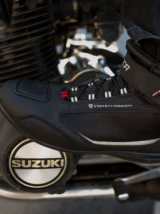 Seca Traffic II Herren Motorradstiefel Schwarz 4TRA24QQ-00-41
