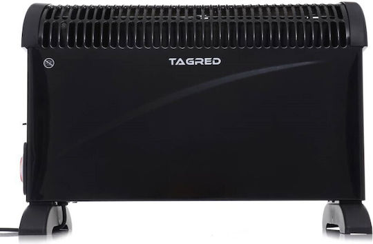 Tagred Θερμοπομπός Δαπέδου 2000W 53x39cm Μαύρος