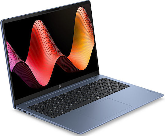 HP OmniBook 3 16" IPS FHD+ (Core 5-320/12GB/512GB SSD/Без операционна система) Тъмносин (US Клавиатура)