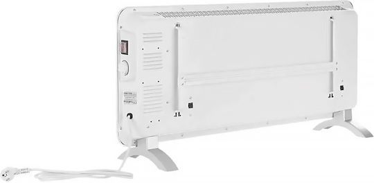 Mission Air Sydney Convector Heater Floor 2000W with Electronic Thermostat 92x38cm White